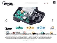 Tablet Screenshot of huggergmbh.de